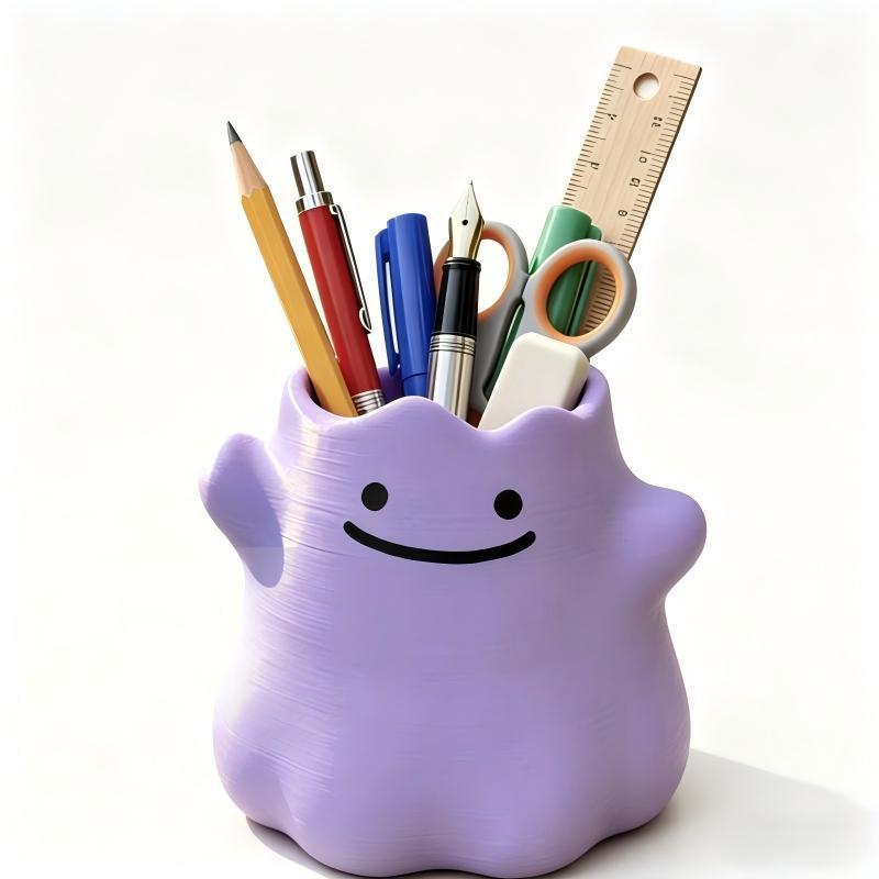 Case With Pencil Holder - Porta-Canetas Pokémon Ditto, Caixa de Armazenamento