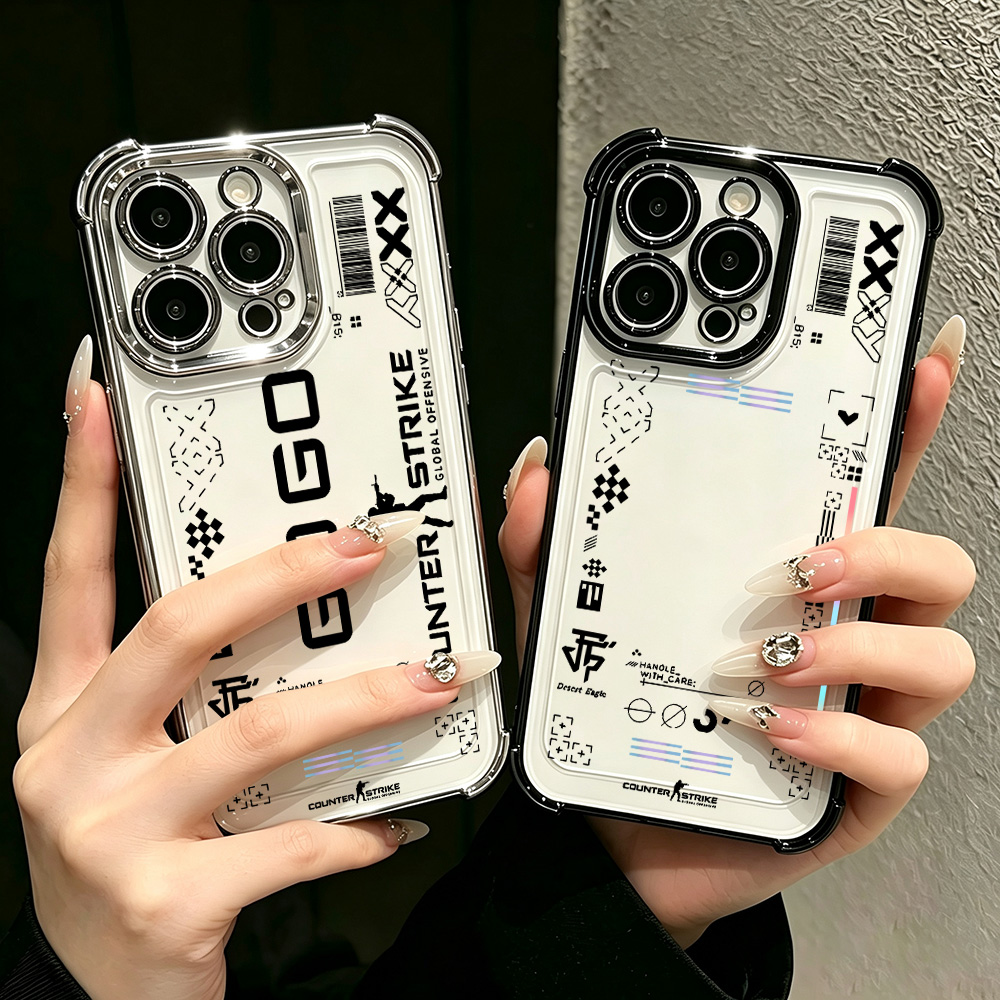 Vivo V40 - Capa de Telefone Clássica CSGO Plating