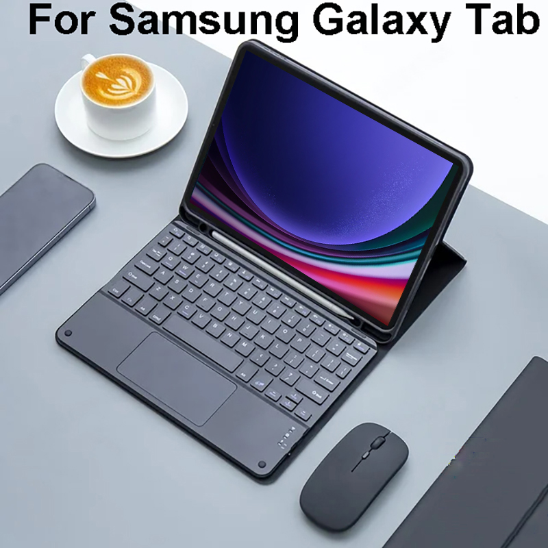 Tablet A9 Accessories - Capa de teclado para samsung galaxy