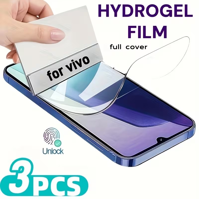 Vivo V40 - 3 Películas de Hidrogel para VIVO