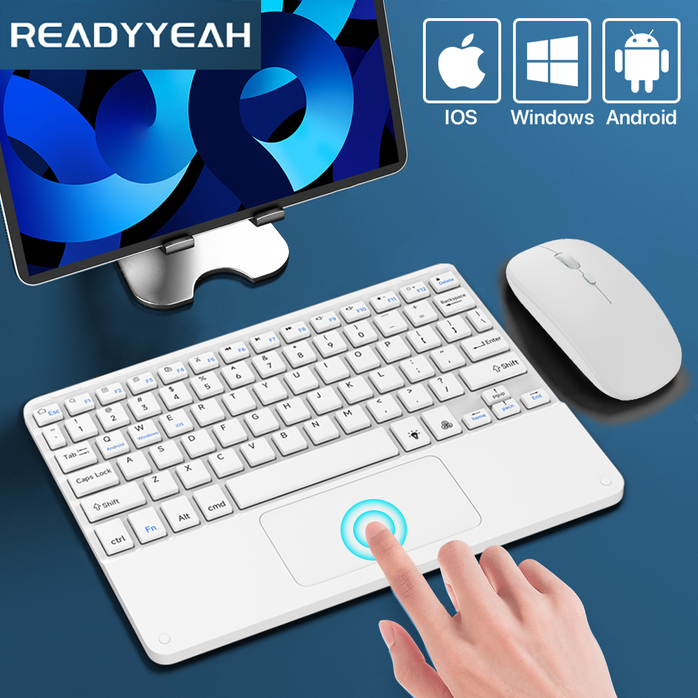 Accessories For Android Tablet - Touchpad teclado sem fio e mouse