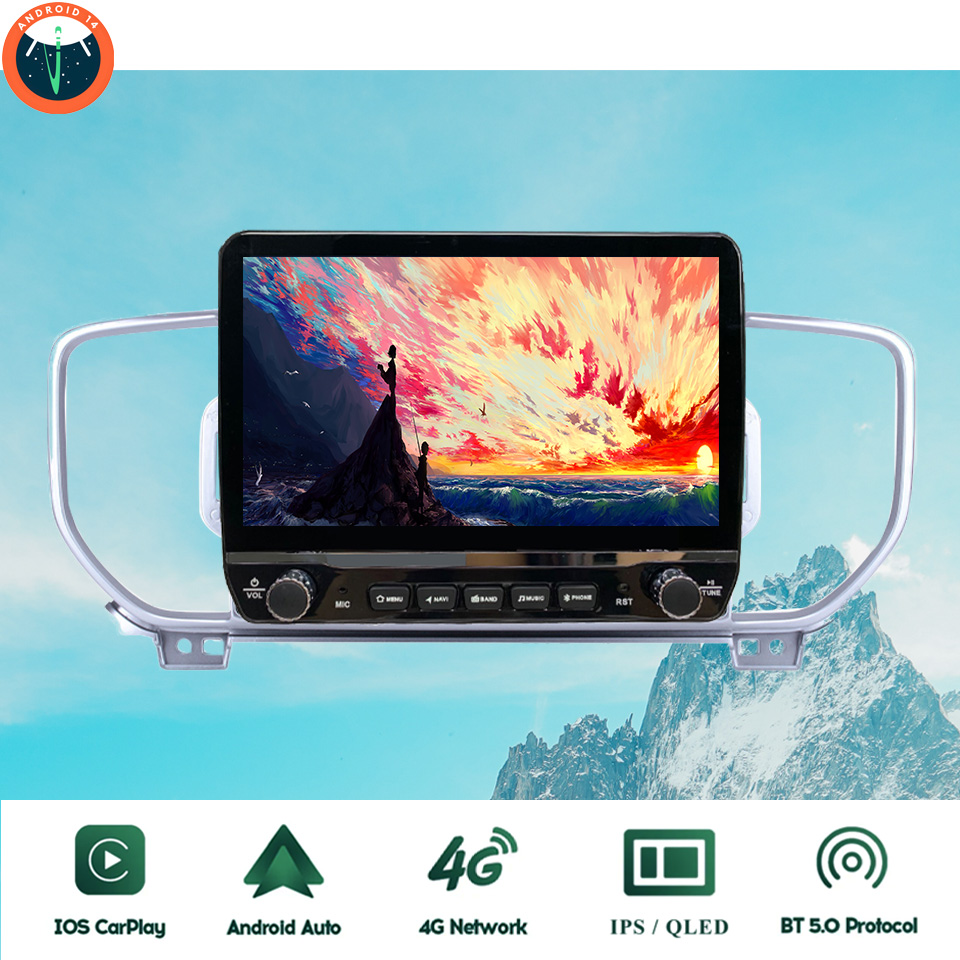 Tablet Danish Mobile & Accessories Faisalabad - Autoradio Multimídia Android 14 para Kia