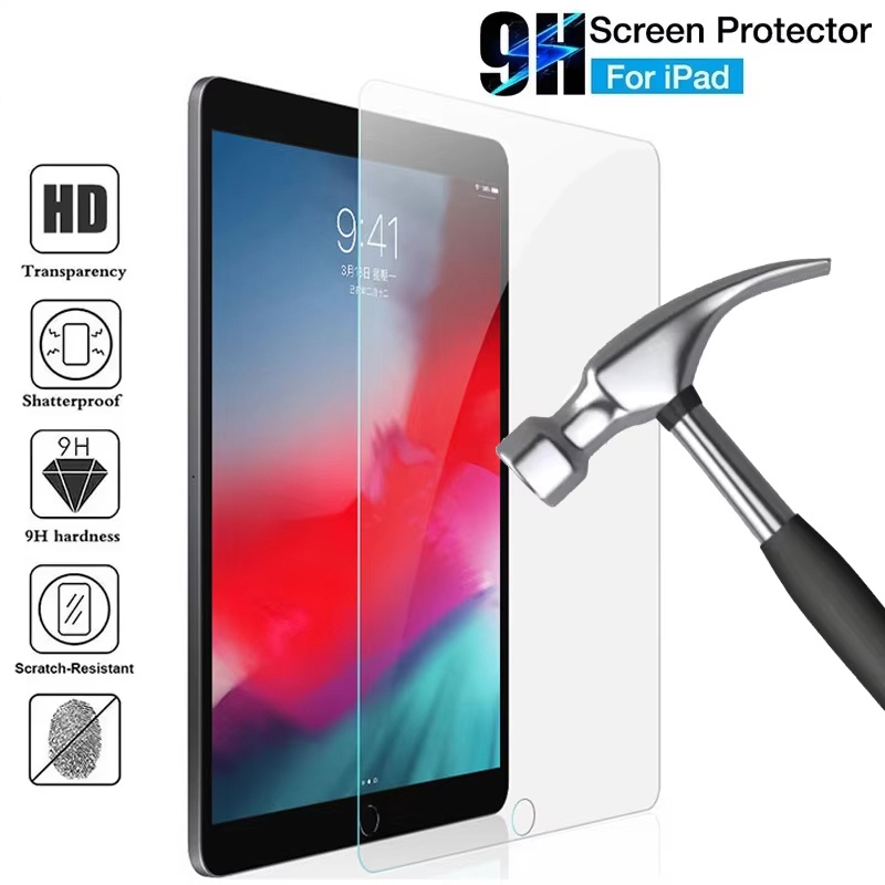Tablet Drawing Accessories - Protetor de vidro transparente HD, toque