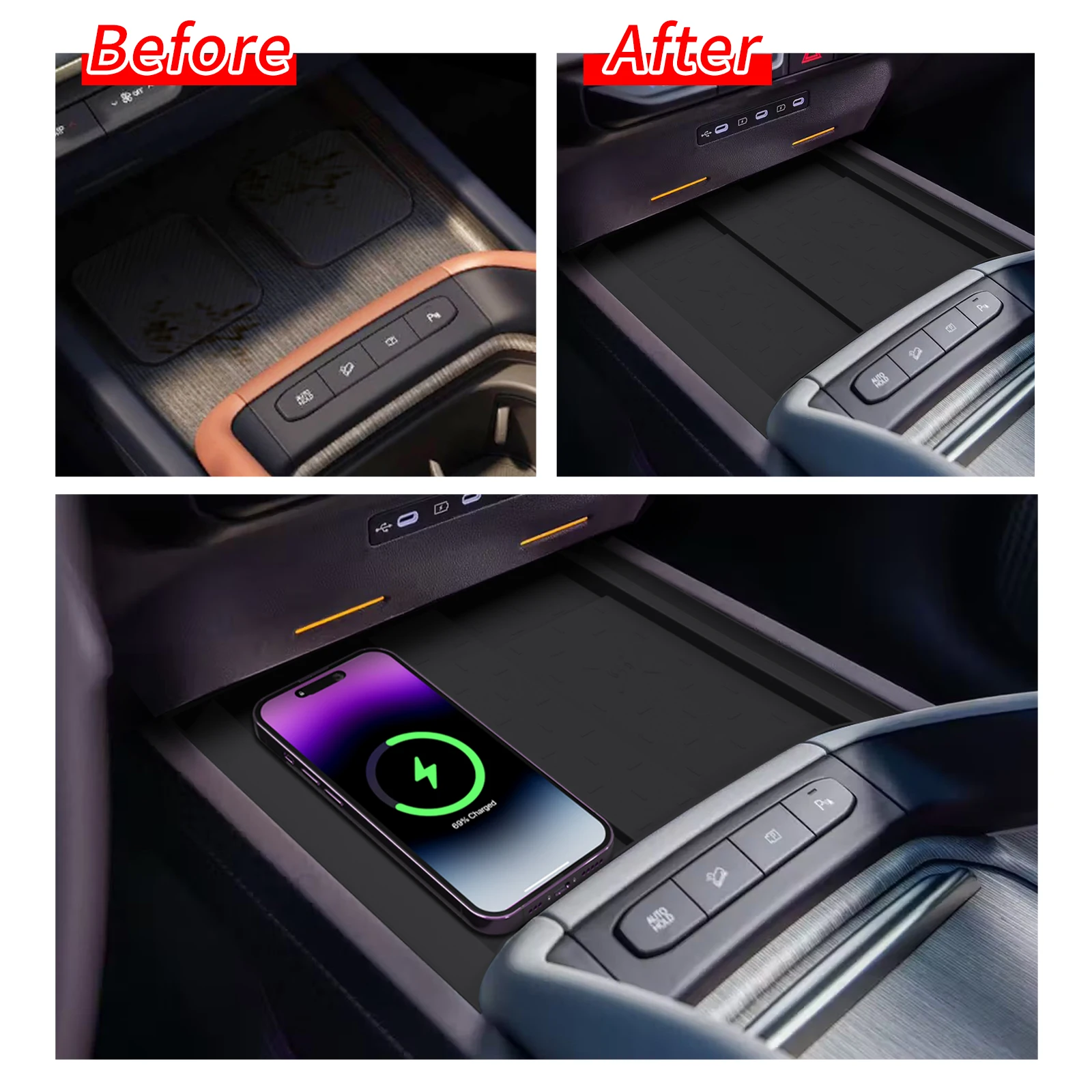 Para Kia Telluride 2027+ (2ª G - Wireless Charging Pad avaliação e preço
