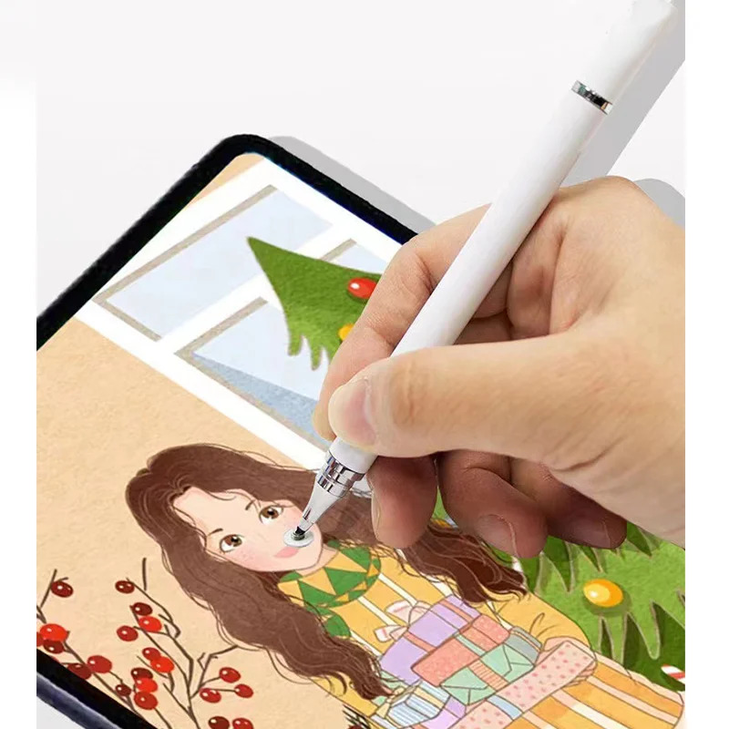 1/2/8 pçs 2 em 1 caneta stylus - Tablet Drawing Accessories avaliação e preço