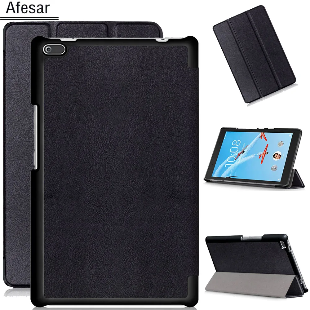 Capa de couro com suporte dobr - Tablet Accessories Lenovo avaliação e preço