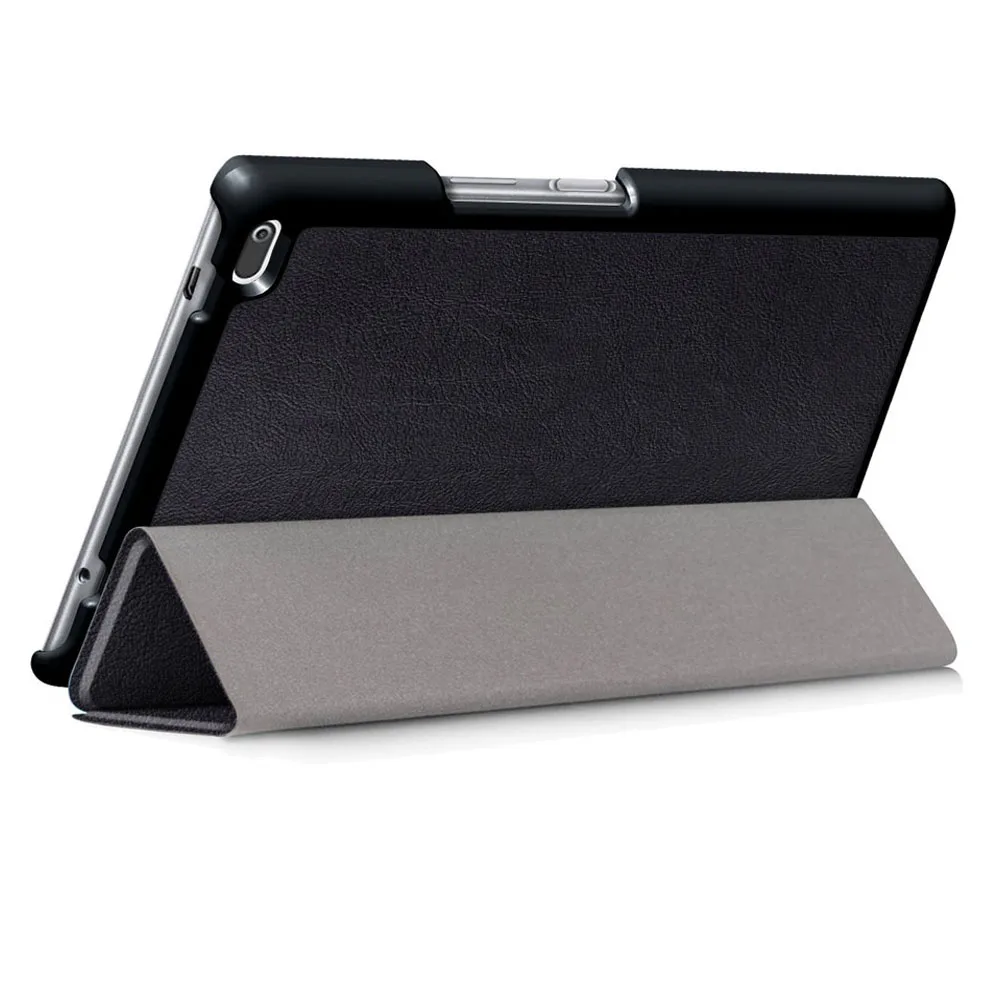 Capa de couro com suporte dobr - Tablet Accessories Lenovo avaliação e preço