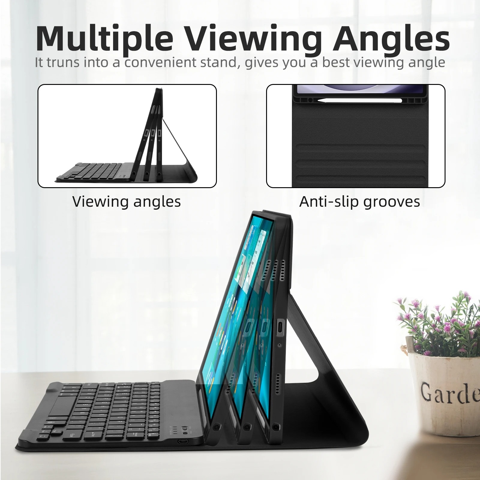 Capa de teclado para samsung g - Tablet A9 Accessories avaliação e preço