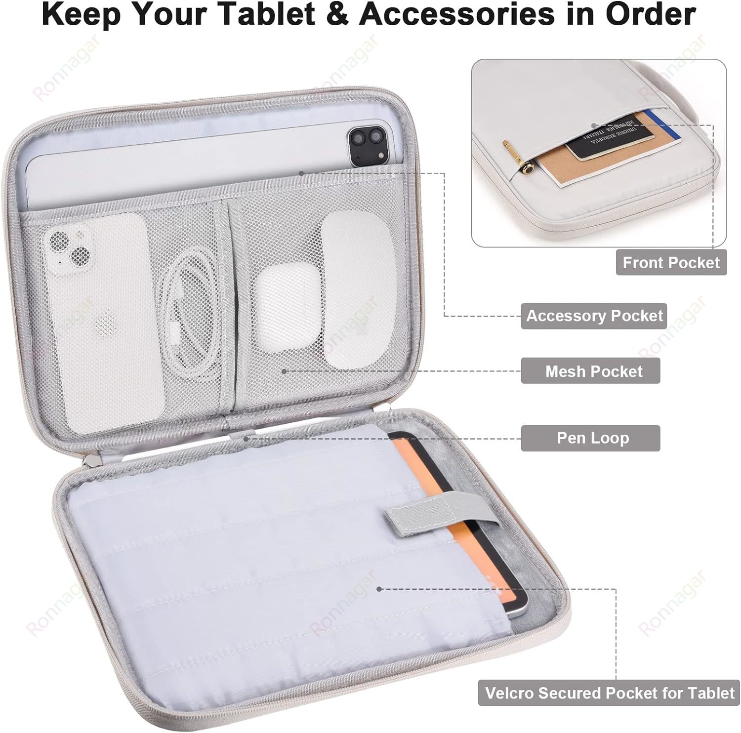 Capa de teclado bolsa manga pa - Lenovo Tablet M11 Accessories avaliação e preço