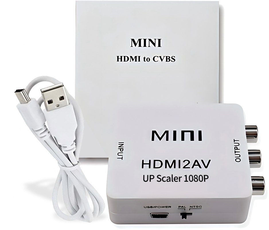 Conversor HDMI para AV RCA 108 - Hdmi Adapter Tablet avaliação e preço