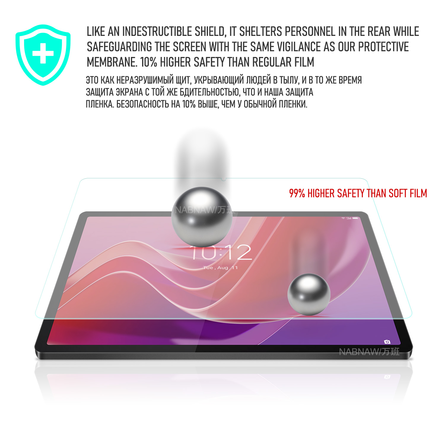 2 peças hd protetor de tela à  - Lenovo Tablet M11 Accessories avaliação e preço