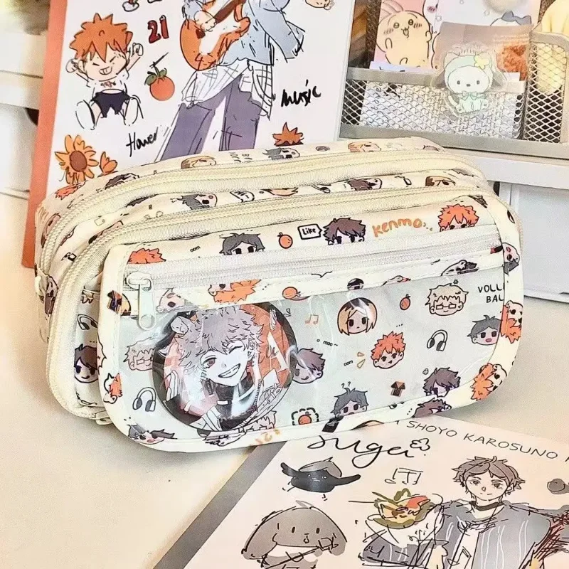 Anime Haikyuu!! Estojo de Lápi - Case With Pencil Holder avaliação e preço