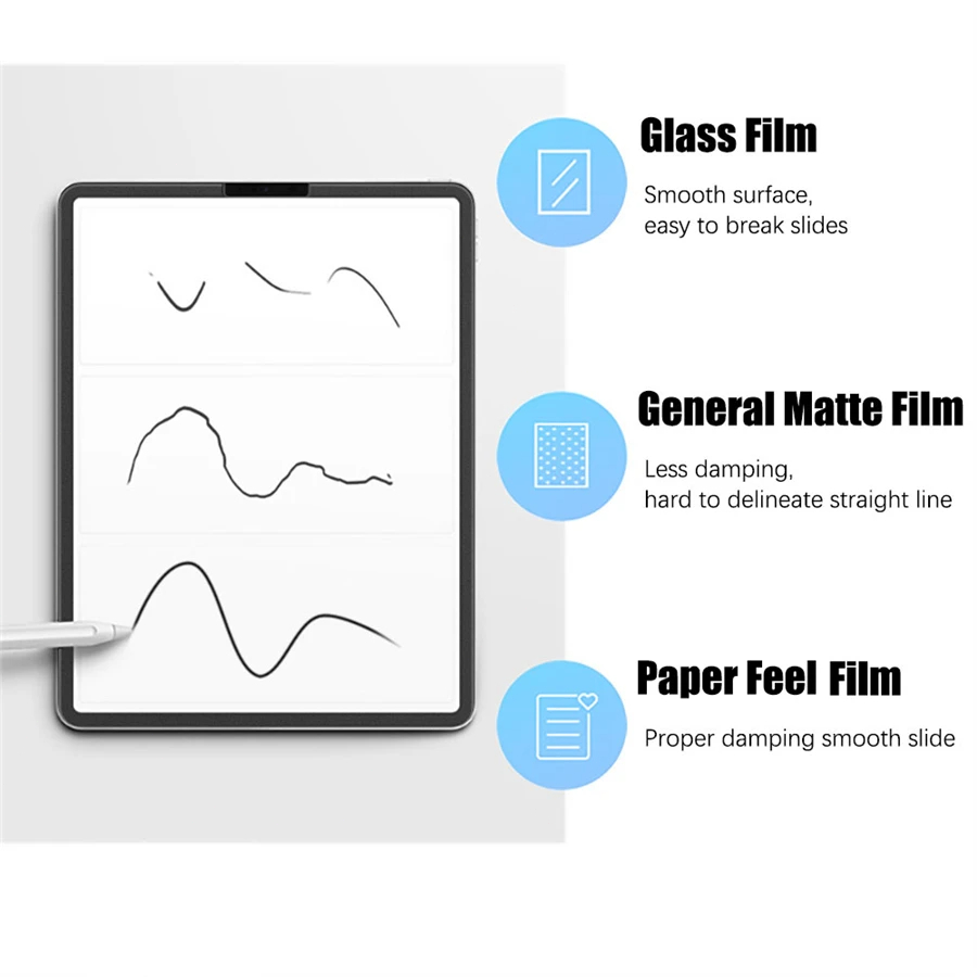 3 unidades de papel sentir com - Samsung Tablet S10 Accessories avaliação e preço