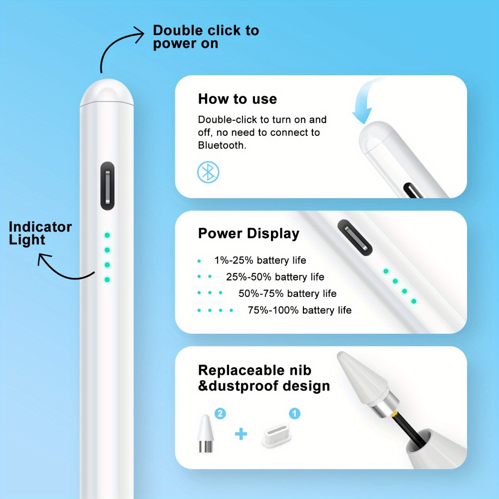 Caneta Stylus Universal Androi - Tablet Accessories For Kids avaliação e preço