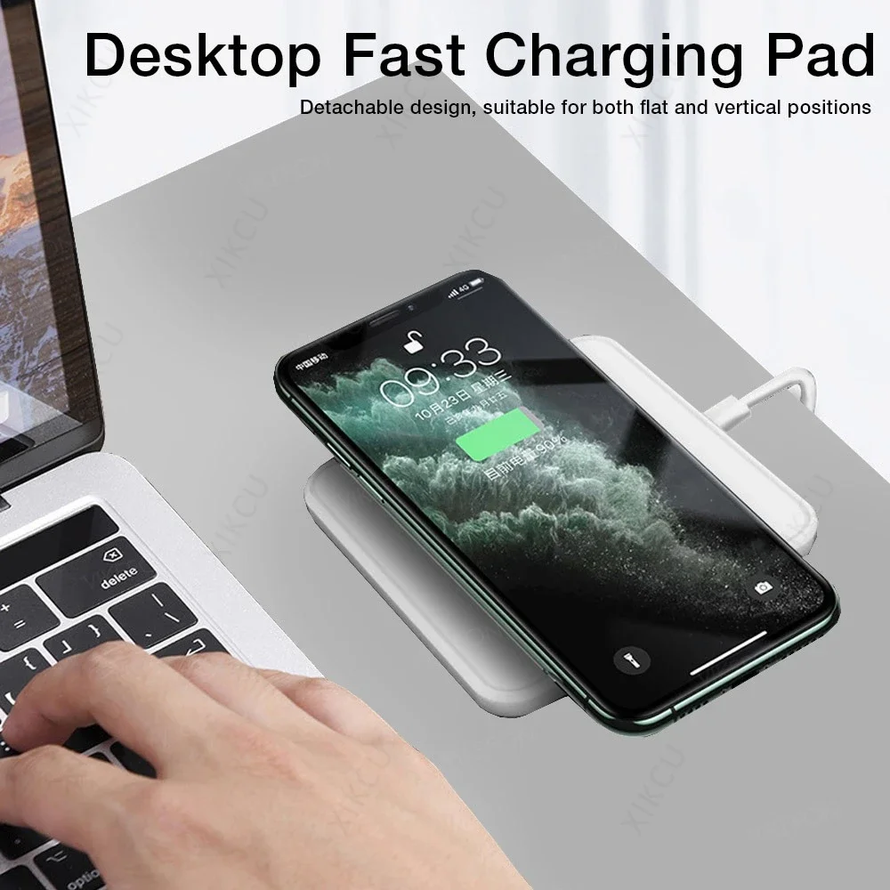 Desktop removível suporte do t - Wireless Charging Pad avaliação e preço