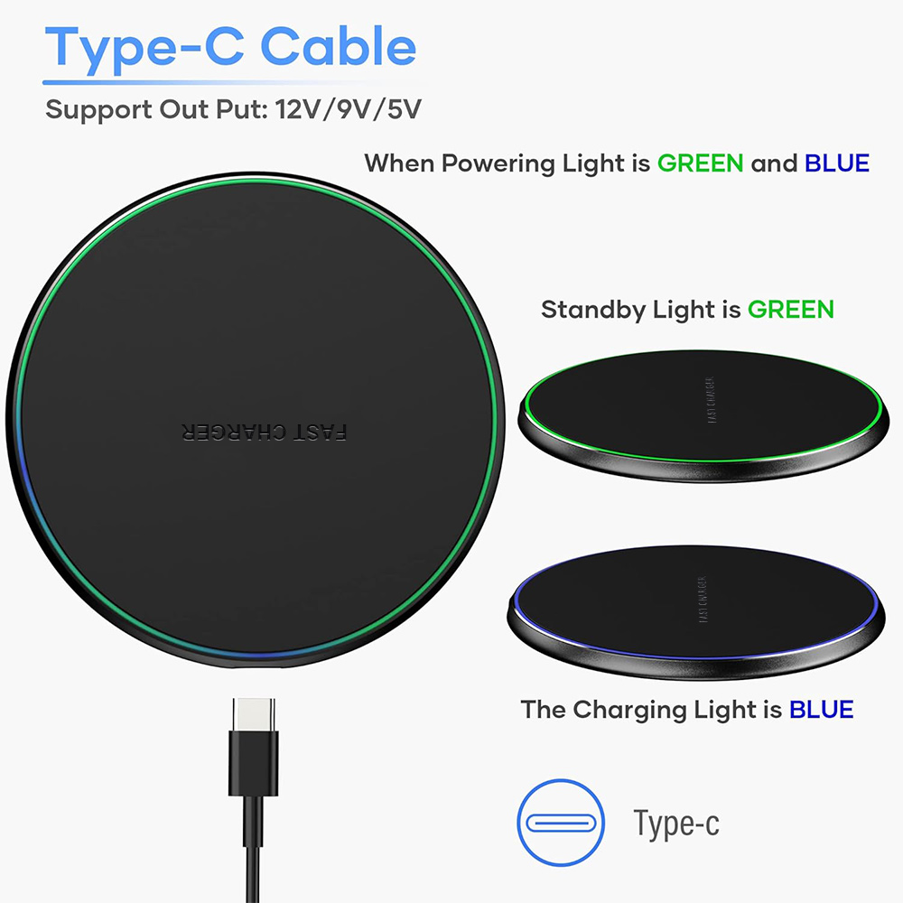 Carregador Sem Fio Rápido de 1 - Wireless Charging Pad avaliação e preço