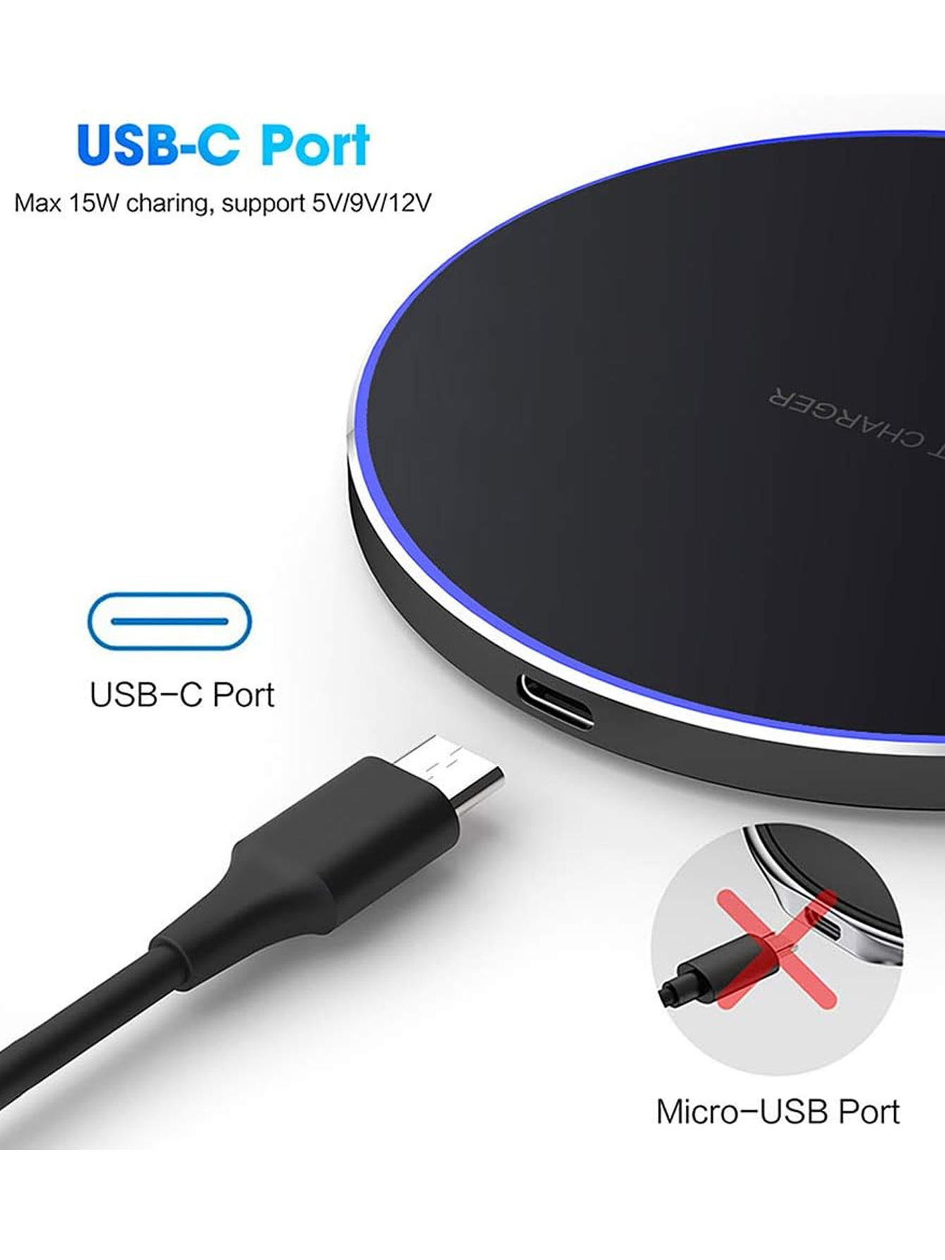 Carregador Sem Fio Rápido de 1 - Wireless Charging Pad avaliação e preço